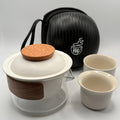 Tea travel set with bag