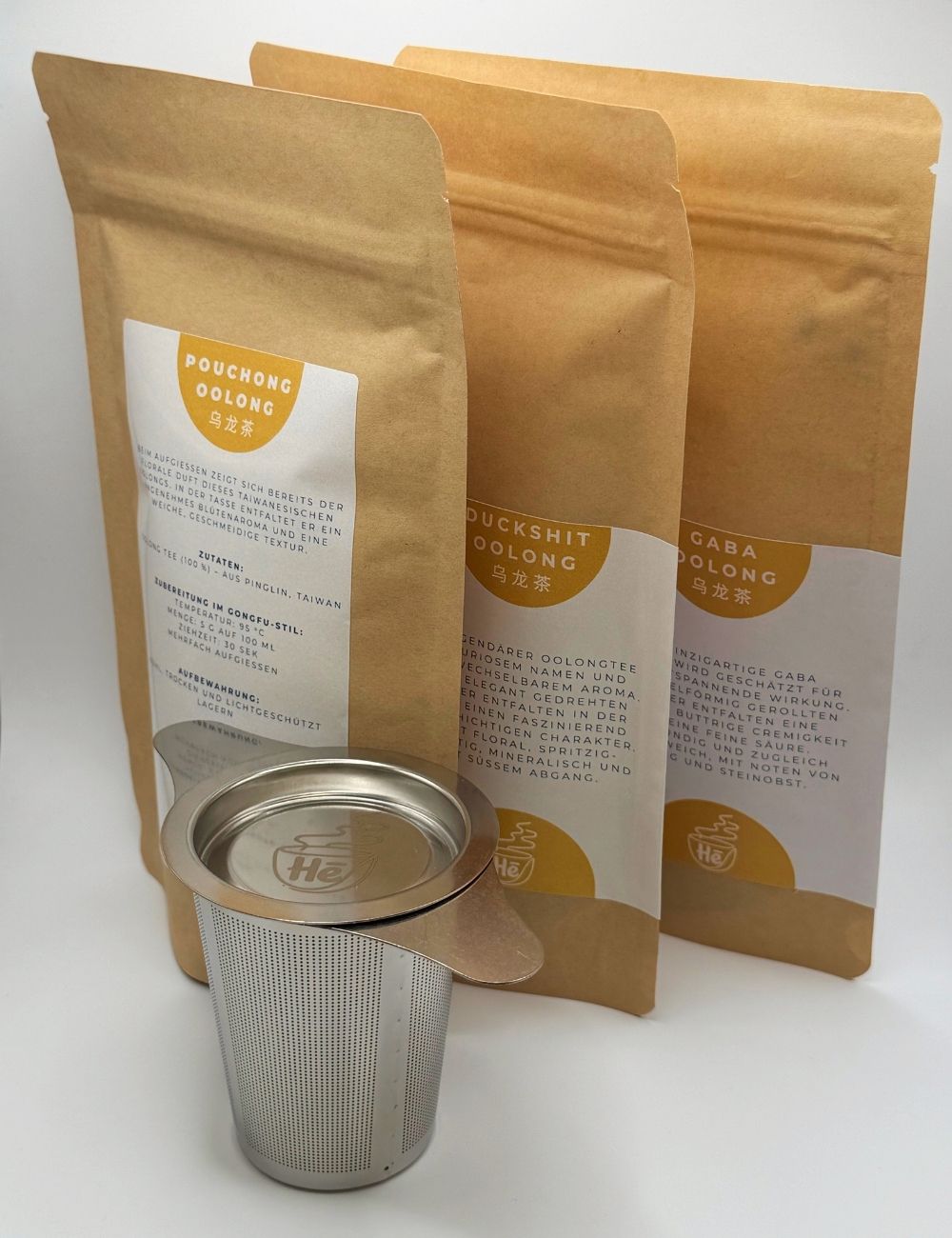 Oolong Tasting Set (mit Teefilter)