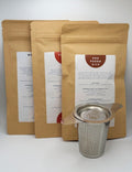Gepresste Tees Tasting Set (mit Teefilter)